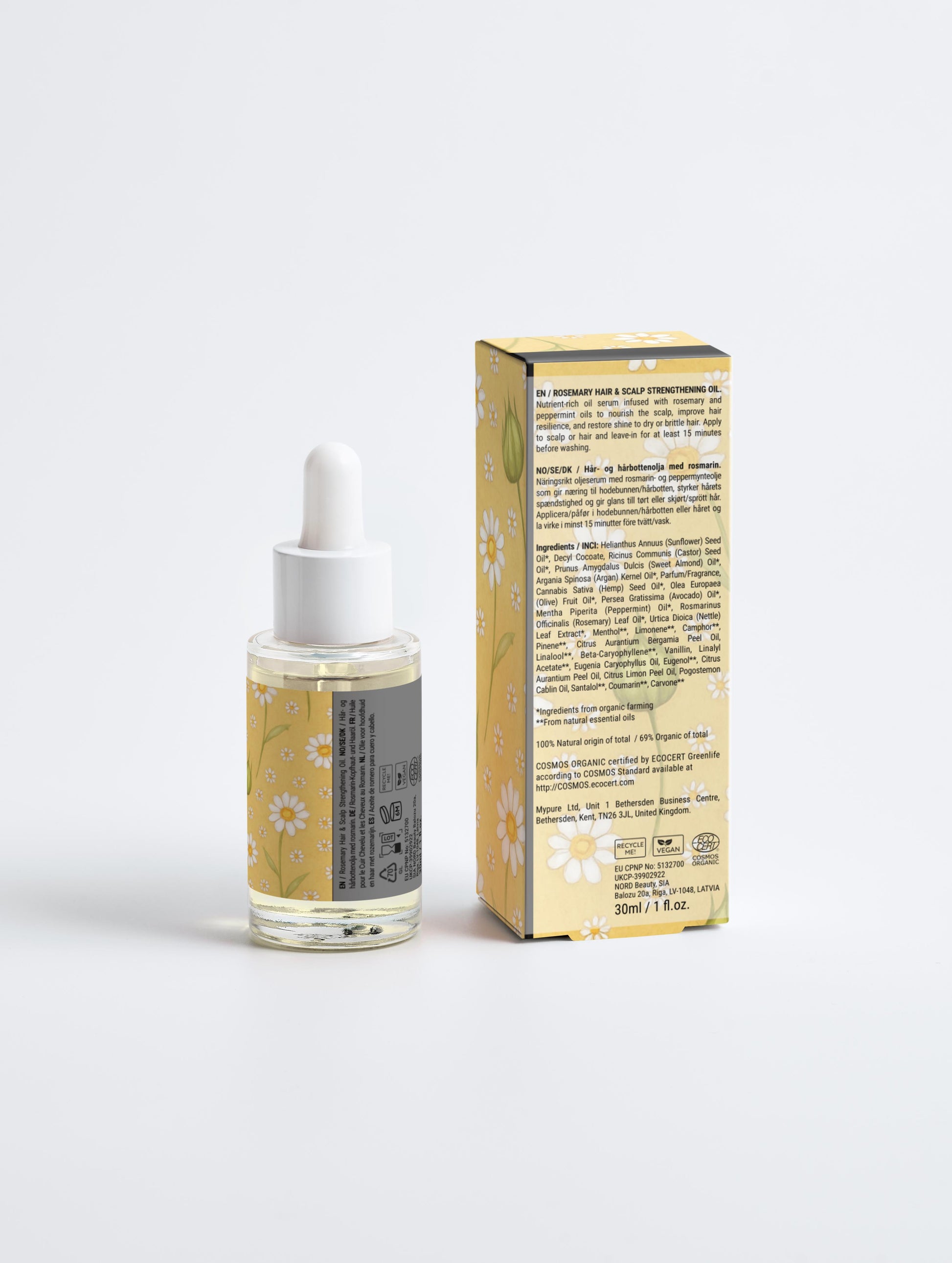 Rosemary Hair & Scalp Strengthening Oil