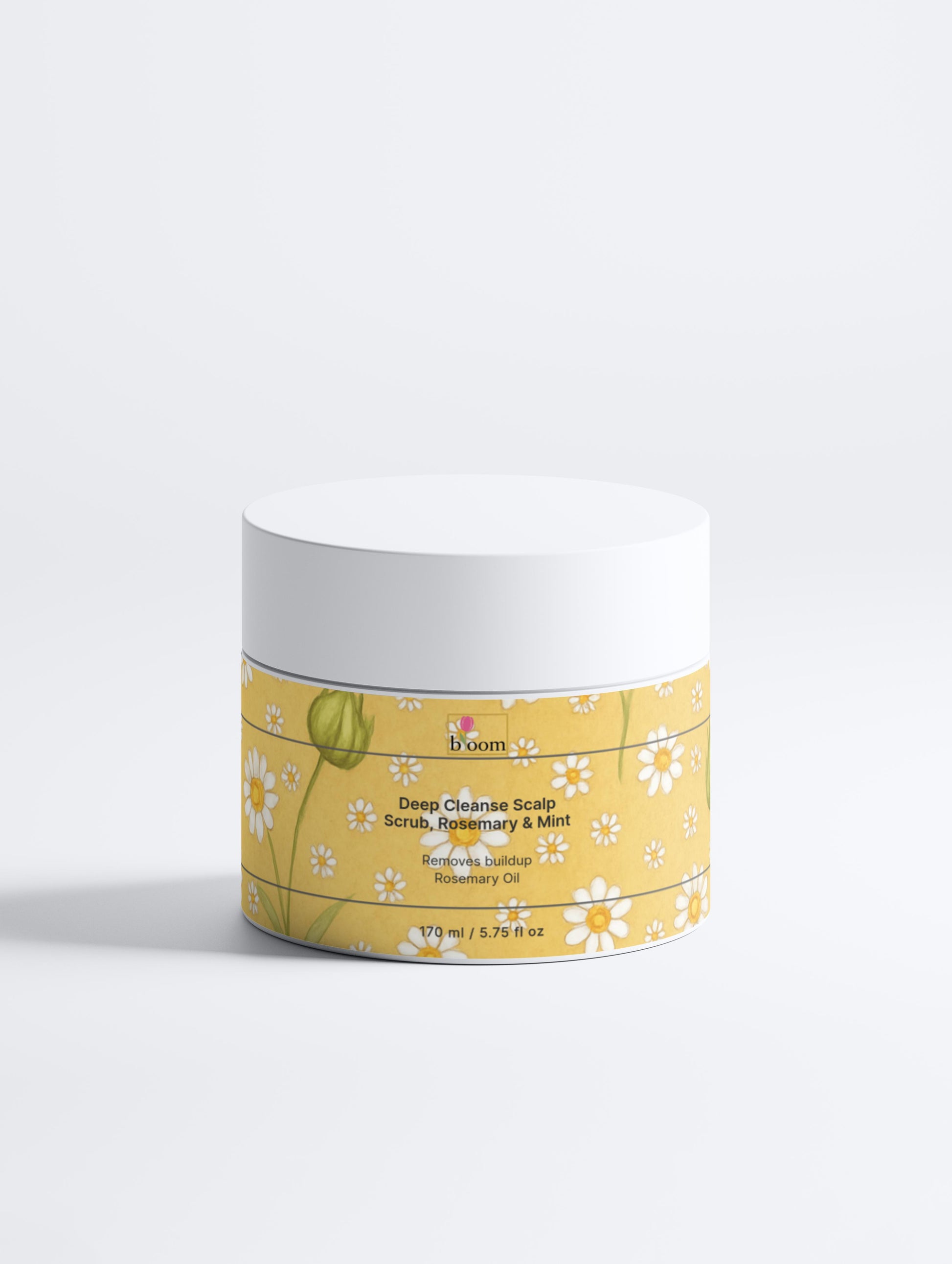 Deep Cleanse Scalp Scrub, Rosemary & Mint