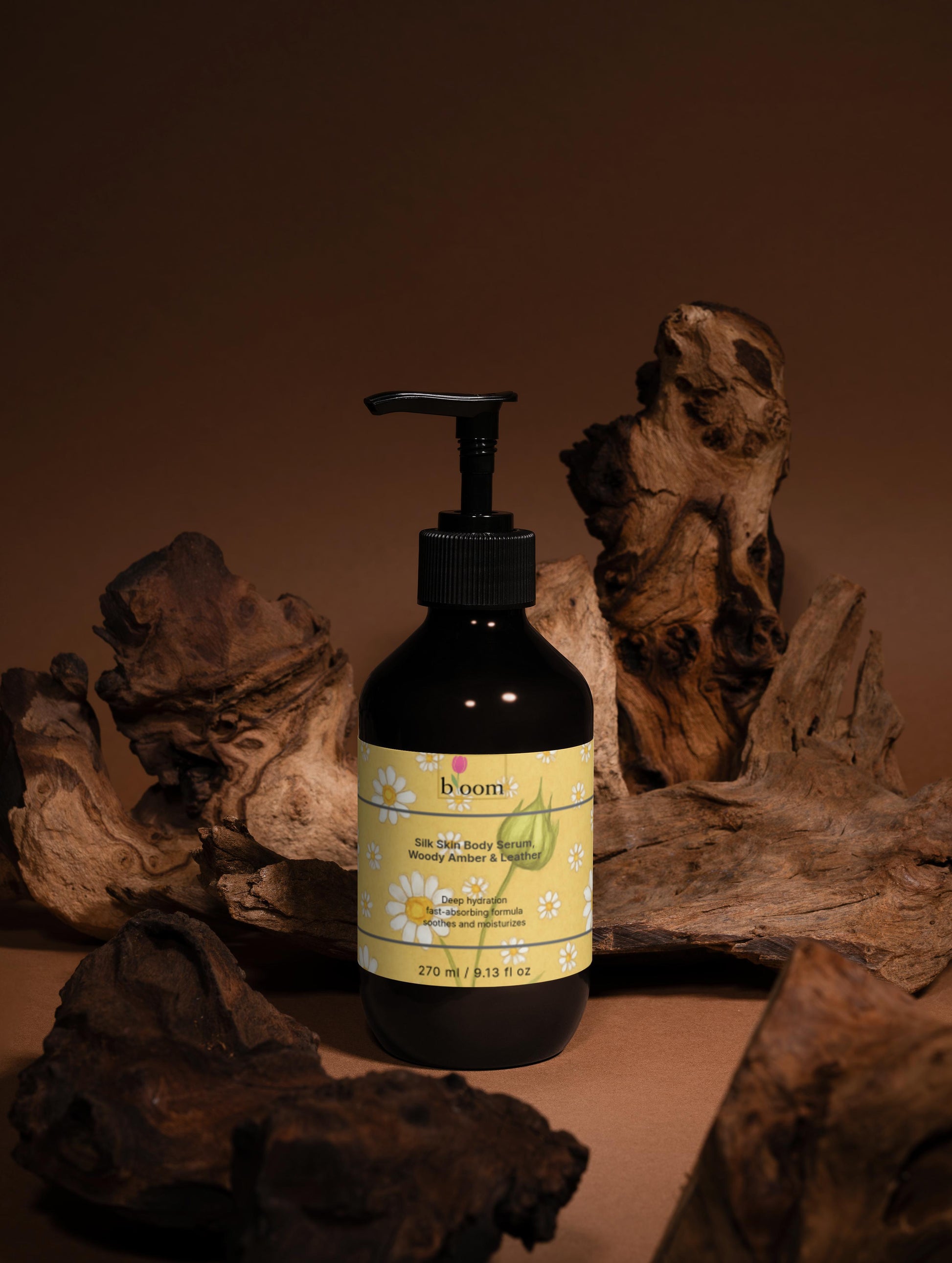 Silk Skin Body Serum, Woody Amber & Leather